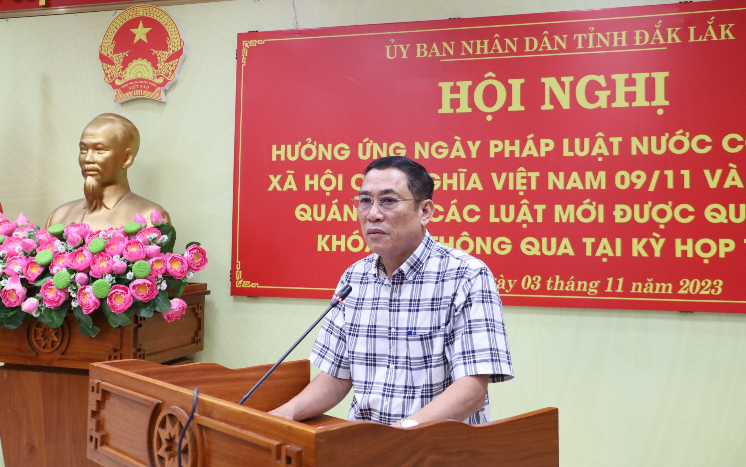 Hội nghị hưởng ứng Ngày Pháp luật Việt Nam năm 2023